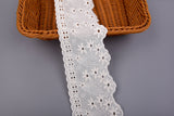 Scalloped Cotton Embroidery Lace Trim – 4