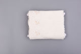 Scattered Floral Cotton Eyelet Embroidery Trim - 3