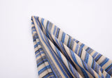 Linen Ticking Stripe Primitive Style Yarn Dyed Blended Fabric