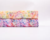 23 Momme Stretch Bamboo Silk Blend Fabric – Abstract Monet Floral Print - 7247