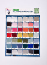 7oz Enzyme Washed Linen Fabric -7764/6523