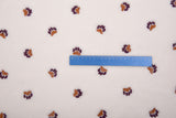 Embroidered Plush Sherpa Fleece Fabric -8055