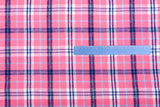100% Cotton Brushed Yarn Dyed Plaid Prewashed Fabric Combed And Mercerised