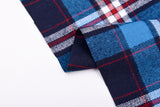100% Cotton Brushed Yarn Dyed Plaid Prewashed Fabric Combed And Mercerised