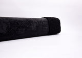 Sheepskin Leather with Teddy Fleece Back – Embossed PU Fabric