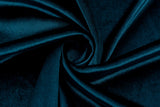 Luxury Four Way Stretch Glass Velvet Fabric