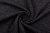 White Mélange Knit Fourway Single Jersey Lycra Fabric - G.k Fashion Fabrics
