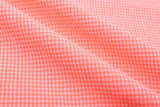 Premium Micro Seersucker Gingham Check Fabric -8153