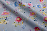 100% Cotton Loom Line+ Watercolor Floral Print Fabric – 1400