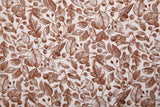 100% Cotton Loom Line Woodland Leaf & Berry Print Fabric - 8344