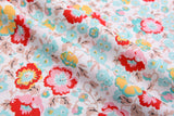 100% Cotton Loom Line Watercolor Meadow Print Fabric - 8357