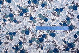 100% Cotton Loom Line Tonal Botanical Toile Print Fabric - 8398