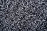 100% Cotton Loom Line Tonal Meadow Wildflower Print Fabric - 8293
