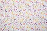 100% Cotton Loom Line Poppy Flowered Anemone Botanical Fabric - 8389