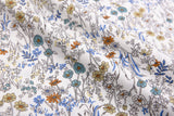 100% Cotton Loom Line Botanical Meadow Sketch Print Fabric – 8323
