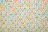 100% Cotton Loom Line Wood Carving Pattern Print Fabric – 8377