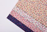 100% Cotton Loom Line Bell Bud Floral Pattern Print Fabric– 8366
