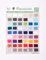 Natural Cotton Spandex Knit Fabric 4-Way Stretch Jersey (8973)