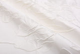 Luxury Bridal Brocade Jacquard Fabric – Structured Matte Wedding Dress & Couture Fabric - 8137