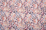 21W Cotton Spandex Corduroy Printed – Abstract Dot Pattern Fabric - 319