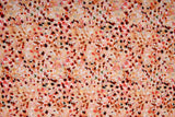 21W Cotton Spandex Corduroy Printed – Abstract Dot Pattern Fabric - 319
