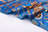 Metallic Shimmer Brocade Jacquard Fabric