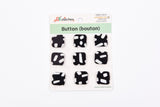 Animal Print Fabric Shank Buttons -10 - G.k Fashion Fabrics