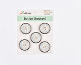 Artisan Swirl Resin Buttons- 28 - G.k Fashion Fabrics