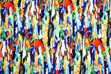 Bamboo Viscose Blend Stretch Woven Fabric – Abstract Splatter Print 7068/6612 - G.k Fashion Fabrics