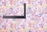 Bamboo Viscose Blend Stretch Woven Fabric – Watercolour Confetti Dot Print - 7068/5555 - G.k Fashion Fabrics