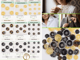 Classic 4-Hole Resin Buttons - 15 - G.k Fashion Fabrics