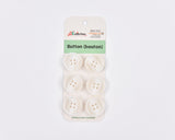 Contrast Stitch Resin Buttons - 33 - G.k Fashion Fabrics