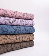 Cotton Double Gauze Vintage Floral Print - G.k Fashion Fabrics