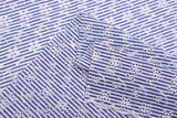 Cotton Lawn Stripe Eyelet Embroidery Fabric - 8020 - G.k Fashion Fabrics