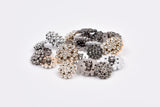 Crystal Cluster Shank Buttons - 34 - G.k Fashion Fabrics