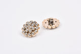 Crystal Cluster Shank Buttons - 34 - G.k Fashion Fabrics