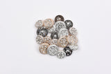 Crystal Rhinestone Buttons - 22 - G.k Fashion Fabrics