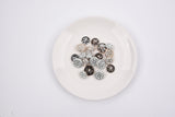 Crystal Rhinestone Buttons - 22 - G.k Fashion Fabrics