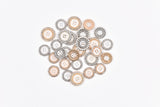 Crystal Rim Pearl Buttons- 44 - G.k Fashion Fabrics