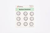 Crystal Rim Pearl Buttons- 44 - G.k Fashion Fabrics