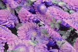 Dahlia Floral Linen Viscose Lawn Digitally Print Fabric - 208716 - G.k Fashion Fabrics Lavender - 0002 / Price per Half Yard linen