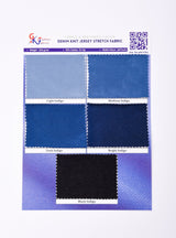 Denim Knit Jersey Fourway Stretch Fabric - G.k Fashion Fabrics