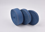 Denim Webbing With side stitches - G.k Fashion Fabrics