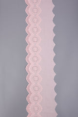 Floral Cameo Scalloped Cotton Embroidery Trim – 23 - G.k Fashion Fabrics