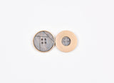 Geometric Grey Marble Buttons- 45 - G.k Fashion Fabrics