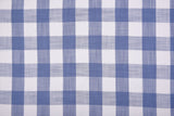 Gingham Checks Washed Linen Viscose Fabric - GK 6600 - G.k Fashion Fabrics