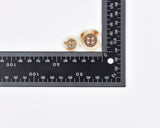 Gold Filigree Resin Buttons - 27 - G.k Fashion Fabrics