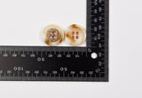 Gold Filigree Resin Buttons - 27 - G.k Fashion Fabrics