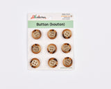 Gold Filigree Resin Buttons - 27 - G.k Fashion Fabrics