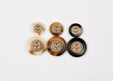 Gold Filigree Resin Buttons - 27 - G.k Fashion Fabrics